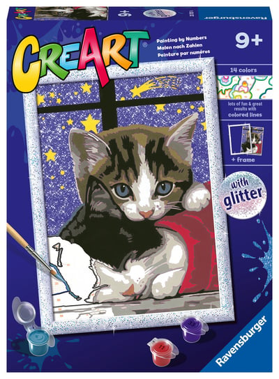 CreArt dzieci, Malowanie po numerach, Milutkie kotki CreArt