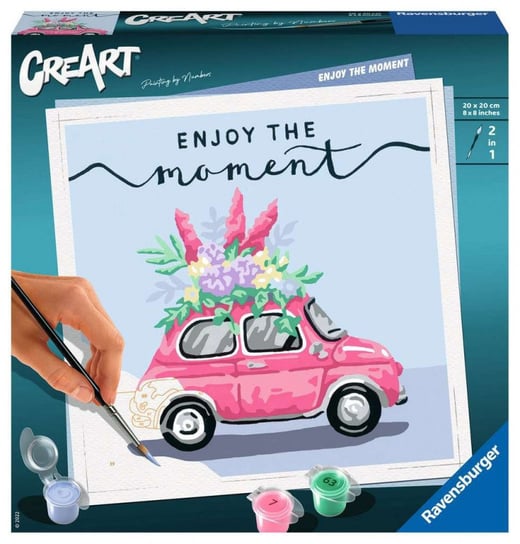 CreArt Malowanie po numerach Enjoy the moment CreArt