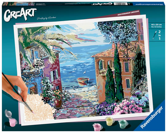 CreArt Malowanie po numerach Krajobraz śródziemnomorski CreArt
