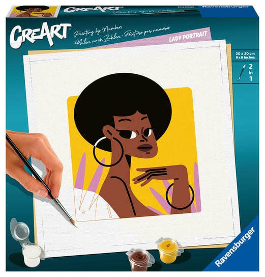 CreArt, Malowanie po numerach Portret CreArt