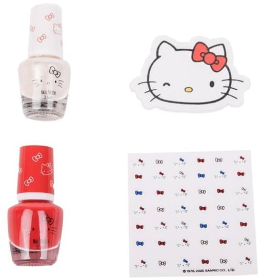 CREATE IT!, Hel.lo Kitty zestaw do ozdabiania paznokci HK39003 Hello Kitty
