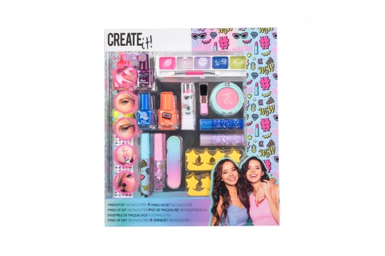 Create it!, Make-up zestaw neon / brokat Create It!