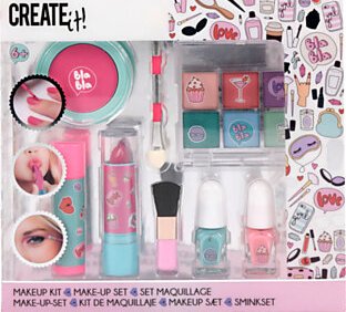 CREATE IT! make-up zestaw róż/turkus Create It!