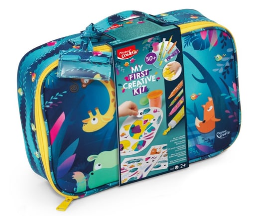 Creativ, Walizeczka, Jungle Fever z akcesoriami plastycznymi (6) Maped Creativ