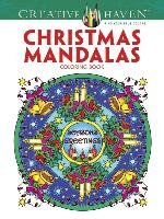 Creative Haven Christmas Mandalas Coloring Book Noble Marty