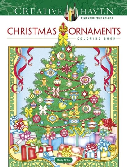 Creative Haven. Christmas Ornaments. Coloring Book Noble Marty
