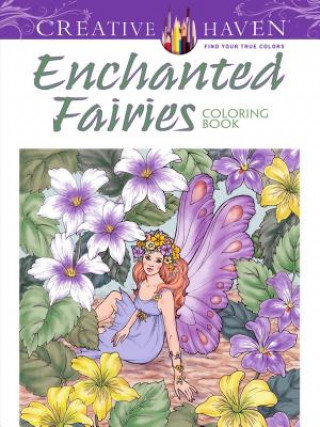 Creative Haven Enchanted Fairies Coloring Book Lanza Barbara