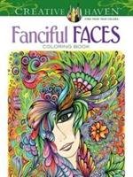 Creative Haven Fanciful Faces. Coloring Book Adatto Miryam