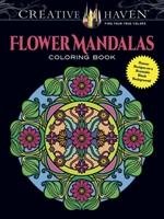 Creative Haven Flower Mandalas Coloring Book Noble Marty