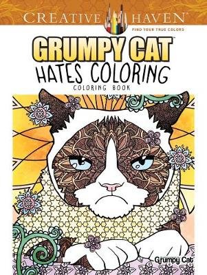 Creative Haven Grumpy Cat Hates Coloring Pereira Diego
