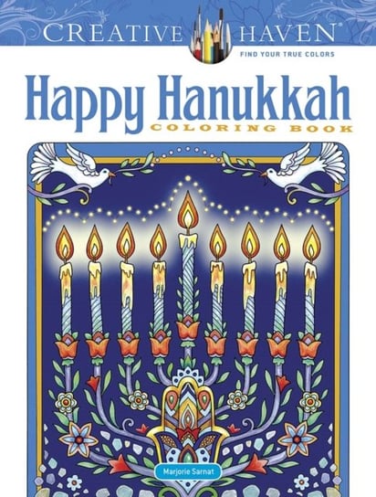 Creative Haven. Happy Hanukkah. Coloring Book Sarnat Marjorie
