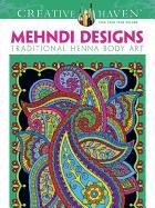 Creative Haven Mehndi Designs Coloring Book Noble Marty