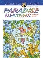 Creative Haven Paradise Designs Coloring Book Menten Ted