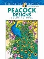 Creative Haven Peacock Designs Coloring Book Noble Marty