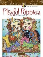 Creative Haven Playful Puppies Coloring Book (working title) Sarnat Marjorie