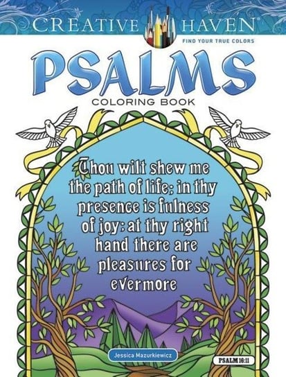 Creative Haven Psalms Coloring Book Mazurkiewicz Jessica