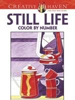 Creative Haven Still Life Color by Number Coloring Book Pereira Diego