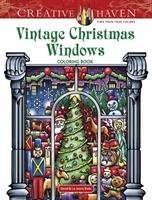 Creative Haven Vintage Christmas Windows Coloring Book Bodo David