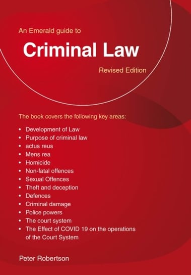 Criminal Law Peter Robertson