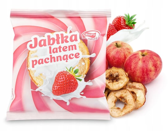 Crispy Natural Jabłka Latem Pachnące 18g Crispy Natural