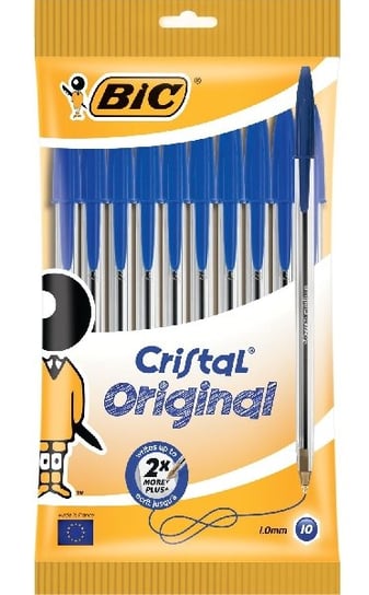 Cristal Original, Długopis, niebieski, 10 szt. TWM