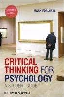 Critical Thinking For Psychology Forshaw Mark