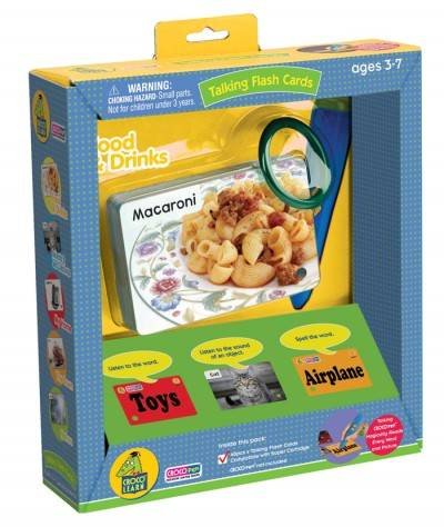 Croco Learn, zabawka interaktywna Mówiące karty Jedzenie i napoje Croco Learn