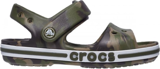 Crocs Bayaband Marbled Sandal Kids 206816 |C6 I Eu 22-23| Army Green/Multi Crocs