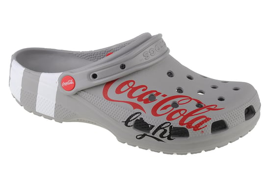 Crocs Classic Coca-Cola Light X Clog 207220-030, Unisex, Klapki, Szary Crocs