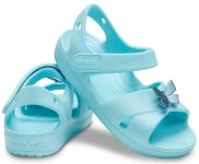 Crocs Classic Cross Strap Sandal Ps Kids 206245 |C5 I Eu 20-21| Ice Blue Crocs