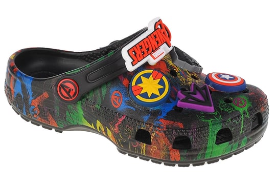 Crocs Classic Marvel Avengers Kids Clog 207721-001, dla chłopca, klapki, Czarne Crocs