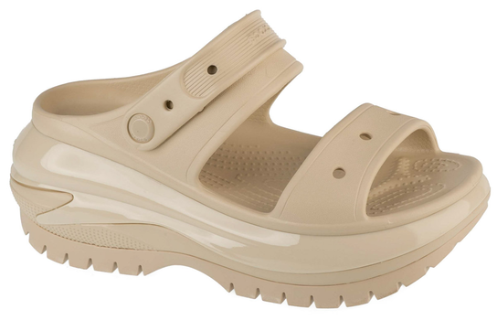 Crocs Classic Mega Crush Sandal 207989-2Y2, Damskie, klapki, Szary ...