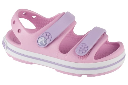 Crocs Crocband Cruiser Sandal T 209424-84I, dla dziewczynki, sandały, Różowy Crocs
