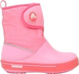 CROCS CROCBAND II.5 GUST BOOT KIDS 12905 |C9 I EU 26| PINK LEMONADE/POPPY Crocs