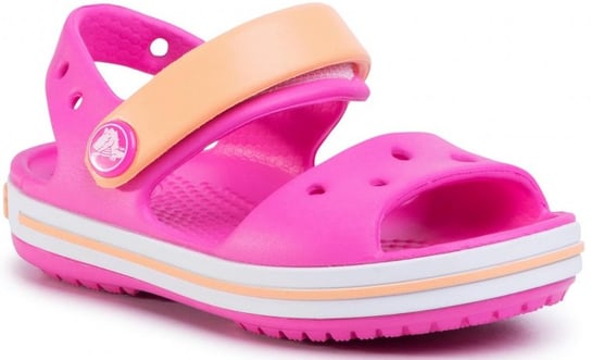 Crocs Crocband Sandal Kids 12856-6QZ, dla dzieci, sandały sportowe, Różowy Crocs