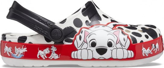 CROCS FL 101 DALMATIANS CLOG KIDS 207193 |J1/3/EU 32-33| WHITE Crocs