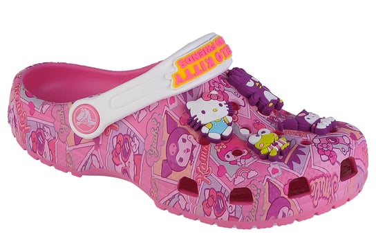 Crocs Hello Kitty and Friends Classic Clog 208103-680, dla dziewczynki, klapki, Różowy Crocs