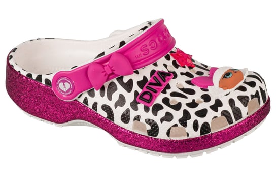 Crocs LOL Surprise Diva Girls Classic Clog 209465-100, dla dziewczynki, klapki, Biały Crocs