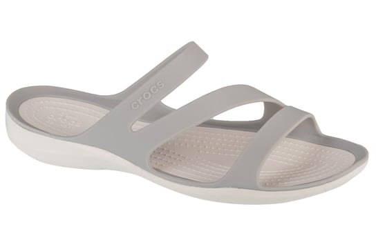 Crocs W Swiftwater Sandals 203998-1FT, Damskie, klapki, Szary Crocs