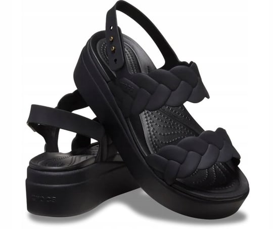 Crocs Wygodne Damskie Buty Sandały Brooklyn Woven Upper Low Wedge 41-42 Crocs