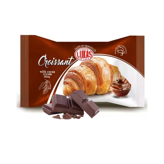 Croissant z nadzieniem kakaowym Lukas, 45 g Inny producent