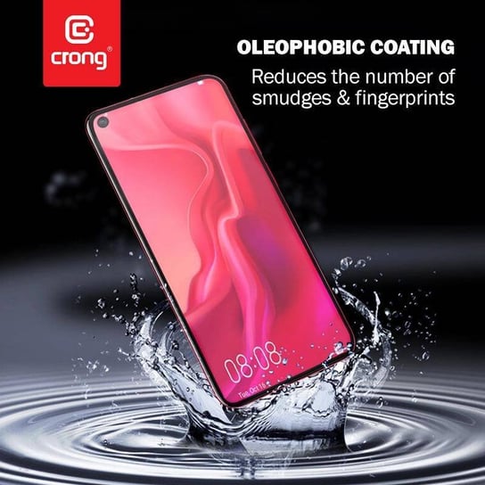 Crong 7D Nano Flexible Glass – Niepękające szkło hybrydowe 9H na cały ekran Samsung Galaxy S20 FE Crong