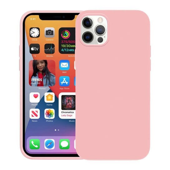 Crong Color Cover - Etui iPhone 12 Pro Max (rose pink) Crong