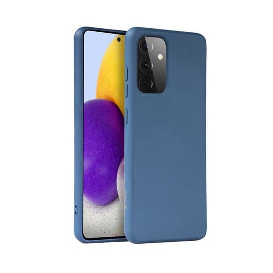 Crong Color Cover - Etui Samsung Galaxy A72 (niebieski) Crong