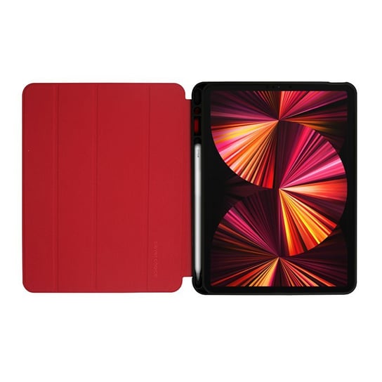 Crong FlexFolio - Etui iPad Pro 11" (2021) / iPad Air 10.9" z funkcją Apple Pencil (czerwony) Crong