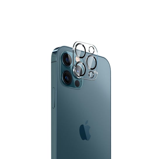 Crong Lens Shield - Szkło na aparat i obiektyw iPhone 12 Pro U.S. Polo Assn.
