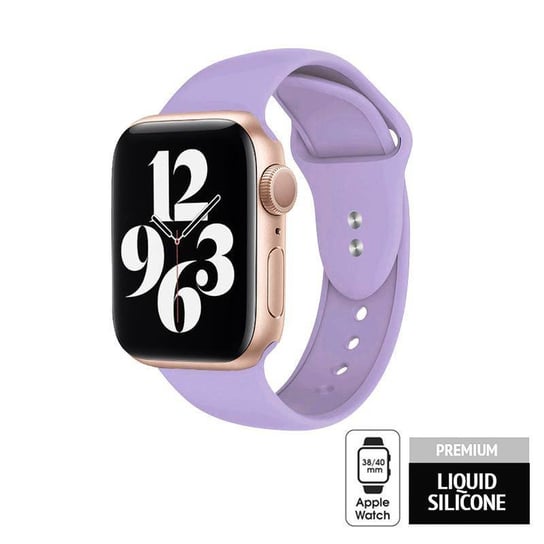 Crong Liquid - Pasek Do Apple Watch 38/40/41 Mm (Fioletowy) Crong