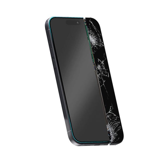 Crong Nano Glass - Niepękające szkło hybrydowe iPhone 15 Crong