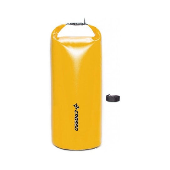 Crosso, Worek wodoodporny na bagażnik, Dry Bag, żółty, 30l Crosso