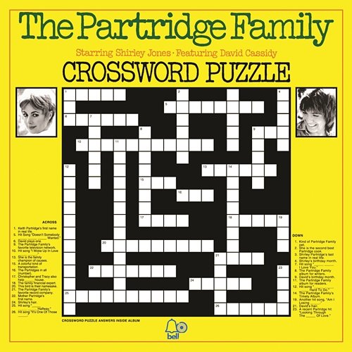 Crossword Puzzle The Partridge Family